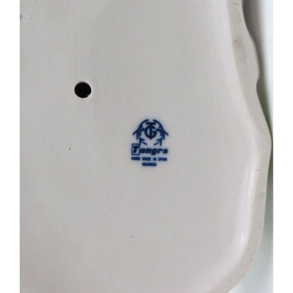 TENGRA Lady Sitting on a Rock Reading a Book Spain 9" Tall Ceramic - Picture 9 of 10